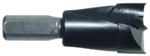 Magnate 1359 Brad Point Boring Bit, 10mm Shank x 57mm OAL - 20mm Cutting Diameter; Right Rotation, Carbide Tipped Dowel, 27mm Cutting Length