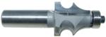 MAGNATE 1405 Drawing Line Router Bit - 3/8" Bead Height; 7/8" Cutting Height; 1/2" Shank Diameter; 1-1/2" Shank Length; BR-03 Bearing; 2-Flute Carbide Tipped