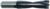 Magnate 1443 Brad Point Boring Bit, 10mm Shank x 70mm OAL - 12mm Cutting Diameter; Cutting Length; Right Rotation, Carbide Tipped Dowel, 35mm Cutting Length