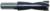 Magnate 1447 Brad Point Boring Bit, 10mm Shank x 70mm OAL - 14mm Cutting Diameter; Cutting Length; Right Rotation, Carbide Tipped Dowel, 35mm Cutting Length