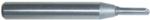MAGNATE 1501 Extra Deep 1/4" Shank Core Box Router Bit - 1/8" Cutting Diameter; 5/16" Cutting Length; 1/16" Radius; 1-1/4" Shank Length; 1 Flute; Carbide Tipped