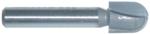 MAGNATE 1504 Extra Deep 1/4" Shank Core Box Router Bit - 3/8" Cutting Diameter; 1/2" Cutting Length; 3/16" Radius; 1-1/4" Shank Length; 2 Flute; Carbide Tipped