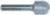 MAGNATE 1505 Extra Deep 1/4" Shank Core Box Router Bit - 1/2" Cutting Diameter; 5/8" Cutting Length; 1/4" Radius; 1-1/4" Shank Length; 2 Flute; Carbide Tipped