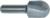 MAGNATE 1512 Extra Deep 1/2" Shank Core Box Router Bit - 1" Cutting Diameter; 1-1/4" Cutting Length; 1/2" Radius; 1-1/2" Shank Length; 1/2" Shank Diameter, Carbide Tipped