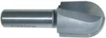 MAGNATE 1512 Extra Deep 1/2" Shank Core Box Router Bit - 1" Cutting Diameter; 1-1/4" Cutting Length; 1/2" Radius; 1-1/2" Shank Length; 1/2" Shank Diameter, Carbide Tipped