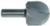 MAGNATE 1514 Extra Deep 1/2" Shank Core Box Router Bit - 1-1/2" Cutting Diameter; 1-1/2" Cutting Length; 3/4" Radius; 1-1/2" Shank Length; 1/2" Shank Diameter, Carbide Tipped