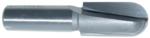 MAGNATE 1520 Extra Deep 1/2" Shank Core Box Router Bit - 5/8" Cutting Diameter; 1-1/4" Cutting Length; 5/16" Radius; 1-1/2" Shank Length; 1/2" Shank Diameter, Carbide Tipped