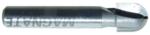 MAGNATE 1525 Extra Deep 1/4" Shank Core Box Router Bit - 5/16" Cutting Diameter; 3/8" Cutting Length; 5/32" Radius; 1-1/4" Shank Length; 2 Flute; Carbide Tipped