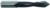 Magnate 1544 Thru-Bore Boring Bit, 10mm Shank x 70mm OAL - 8.2mm Cutting Diameter