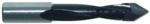 Magnate 1544 Thru-Bore Boring Bit, 10mm Shank x 70mm OAL - 8.2mm Cutting Diameter; Right Rotation, Carbide Tipped 60 Degree V-point, 47mm Cutting Length