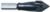 Magnate 1549 Thru-Bore Boring Bit, 10mm Shank x 70mm OAL - 15mm Cutting Diameter