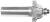 MAGNATE 1603 Roman Ogee Router Bit - 15/32" Cutting Height; 1/2" Shank Diameter; 5/32" Radius; 1-1/16" Overall Diameter; 1-1/2" Shank Length; Comes with a Magnate BR-02 bearing; 2-Flute Carbide Tipped