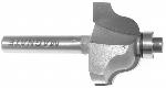 MAGNATE 1605 Roman Ogee Router Bit - 5/8" Cutting Height; 1/4" Shank Diameter; 3/16" Radius; 1-1/8" Overall Diameter; 1-1/4" Shank Length; Comes with a Magnate BR-02 bearing; 2-Flute Carbide Tipped