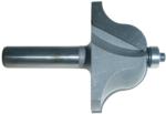 MAGNATE 1609 Roman Ogee Router Bit - 1-1/4" Cutting Height; 1/2" Shank Diameter; 1/2" Radius; 2-1/2" Overall Diameter; 2" Shank Length; Comes with a Magnate BR-03 bearing; 2-Flute Carbide Tipped