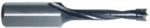 Magnate 4941 Brad Point Boring Bit, 8mm Shank x 55mm OAL - 5.0mm Cutting Diameter; Right Rotation, Carbide Tipped Dowel