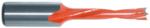 Magnate 4951 Brad Point Boring Bit, 8mm Shank x 55mm OAL - 5.0mm Cutting Diameter; Left Rotation, Carbide Tipped Dowel