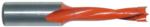 Magnate 4952 Brad Point Boring Bit, 8mm Shank x 55mm OAL - 6.0mm Cutting Diameter; Left Rotation, Carbide Tipped Dowel