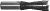 Magnate 1668 Brad Point Boring Bit, 10mm Shank x 57mm OAL - 1/2" Cutting Diameter
