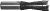 Magnate 1668 Brad Point Boring Bit, 10mm Shank x 57mm OAL - 12.7mm (1/2") Cutting Diameter; Left Rotation, Carbide Tipped Dowel, 27mm Cutting Length
