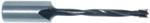 Magnate 1671 Brad Point Boring Bit, 10mm Shank x 70mm OAL - 4.0mm Cutting Diameter; Cutting Length; Right Rotation, Carbide Tipped Dowel, 35mm Cutting Length