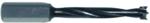 Magnate 1677 Brad Point Boring Bit, 10mm Shank x 70mm OAL - 6.5mm Cutting Diameter; Cutting Length; Right Rotation, Carbide Tipped Dowel, 35mm Cutting Length