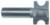 MAGNATE 1702 Bull Nose (Half Round) Router Bit - 3/8" Bead Diameter; 3/16" Radius; 1-1/16" Overall Diameter; 1/2" Shank Diameter, 1-1/2" Shank Length, 2-Flute Carbide Tipped