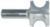MAGNATE 1704 Bull Nose (Half Round) Router Bit - 5/8" Bead Diameter; 5/16" Radius; 1-5/16" Overall Diameter; 1/2" Shank Diameter, 1-1/2" Shank Length, 2-Flute Carbide Tipped