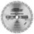 TimberLine 175-24C 7-1/4" Diameter Saw Blade, 5/8" Bore with Diamond Knockout - 24 Tooth; .106" Kerf; .059" Plate; 18 degree Hook; Carded (retail blister package); Professional Specialty All Purpose, ATB Grind, Carbide Tipped, For Portable Machines