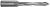Magnate 1777 Thru-Bore Boring Bit, 10mm Shank x 70mm OAL - 6.5mm Cutting Diameter