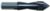Magnate 1783 Thru-Bore Boring Bit, 10mm Shank x 70mm OAL - 1/2" Cutting Diameter