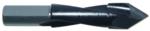 Magnate 1783 Thru-Bore Boring Bit, 10mm Shank x 70mm OAL - 12.7mm (1/2") Cutting Diameter; Right Rotation, Carbide Tipped 60 Degree V-point, 47mm Cutting Length