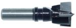 Magnate 1823 Hinge Boring Bit, 10mm Shank Diameter x 57mm OAL - 20mm Cutting Diameter; Right Rotation, Carbide Tipped