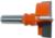 Magnate 1839 Hinge Boring Bit, 10mm Shank Diameter x 57mm OAL - 40mm Cutting Diameter; Left Rotation, Carbide Tipped