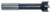 Magnate 1866 Hinge Boring Bit, 10mm Shank Diameter x 70mm Overall Length - 16mm Cutting Diameter; Right Rotation, Carbide Tipped