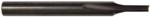 Magnate 1901 O-Flute 1 Flute Straight Router bit - 1/8" Cutting Diameter; 3/8" Cutting Length; 1/4" Shank Diameter; 2-1/2" Overall Length; Solid Carbide, For Soft Plastics