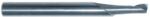 Magnate 1922 O-Flute 1 Flute Up-Cut Spiral Router Bit - 3/16" Cutting Diameter; 1/2" Cutting Length; 1/4" Shank Diameter; 2-1/2" Overall Length; Solid Carbide For Rigid Plastic, Acrylics, Nylons, Solid Surface, Aluminum and Type I Foams