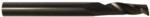 Magnate 1923 O-Flute 1 Flute Up-Cut Spiral Router Bit - 1/4" Cutting Diameter; 3/4" Cutting Length; 1/4" Shank Diameter; 2-1/2" Overall Length; Solid Carbide For Rigid Plastic, Acrylics, Nylons, Solid Surface, Aluminum and Type I Foams
