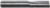Magnate 1941 Z Flute Straight 2 Flute Router Bit - 3/8" Cutting Diameter; 1" Cutting Length; 3/8" Shank Diameter; 2-1/2" Overall Length