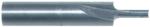 Magnate 1949 Z-Flute Straight, Flat Bottom Veining Router Bit - 3/32" Cutting Diameter; 3/16" Cutting Length; 1/4" Shank Diameter; 1-1/2" Overall Length; 2 Flute, Solid Carbide For Plastic or Solid Woods