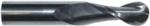 MAGNATE 1962 2 Flute Ball Nose Spiral Up-Cut Router Bit - 1/2" Cutting Diameter; 1-1/4" Cutting Length; 1/2" Shank Diameter; 3" Overall Length; Solid Carbide, Right Hand