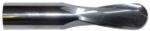 MAGNATE 1974 2 Flute Ball Nose Spiral Up-Cut Router Bit - 3/4" Cutting Diameter; 3" Cutting Length; 3/4" Shank Diameter; 6" Overall Length; Solid Carbide, Right Hand
