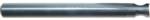 Magnate 1992 O-Flute Straight Edge Rounding Router Bit, 1/4" Shank Diameter 2 Flute - 7/32" Opening; 3/8" Cutting Length; 0.180" Small Diameter; 3/16" Radius; 2-1/2" Overall Length