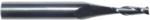 MAGNATE 2001 2 Flute Spiral Up-Cut Router Bit - 1/8" Cutting Diameter; 1/2" Cutting Length; 1/4" Shank Diameter; 2" Overall Length; Fish Tail End, Solid Carbide, Right-Hand