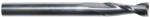 MAGNATE 2004 2 Flute Spiral Up-Cut Router Bit - 1/4" Cutting Diameter; 3/4" Cutting Length; 1/4" Shank Diameter; 2-1/2" Overall Length; Fish Tail End, Solid Carbide, Right-Hand