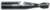 MAGNATE 2008 2 Flute Spiral Up-Cut Router Bit - 3/8" Cutting Diameter; 1-1/4" Cutting Length; 1/2" Shank Diameter; 3" Overall Length; Fish Tail End, Solid Carbide, Right-Hand