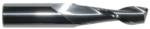 MAGNATE 2008 2 Flute Spiral Up-Cut Router Bit - 3/8" Cutting Diameter; 1-1/4" Cutting Length; 1/2" Shank Diameter; 3" Overall Length; Fish Tail End, Solid Carbide, Right-Hand