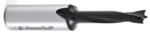 Amana 201005 Brad Point Right-Handed Boring Bit, 57mm OAL x 10mm Shank - 5.0mm Cutting Diameter; 27mm Cutting Height, Carbide Tipped