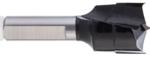Amana 201020 Brad Point Right-Handed Boring Bit, 57mm OAL x 10mm Shank - 20mm Cutting Diameter; 27mm Cutting Height, Carbide Tipped