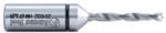 Amana 201032 Brad Point Solid Carbide Boring Bit, 57mm OAL x 10mm Shank - 3.2mm Cutting Diameter; Right Rotation; 27mm Boring Height