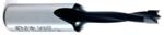 Amana 201045 Brad Point Right-Handed Boring Bit, 57mm OAL x 10mm Shank - 4.5mm Cutting Diameter; 27mm Cutting Height, Carbide Tipped